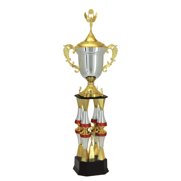 Imagem de TROFÉU GRANDE EM POLÍMERO METALIZADO - 100102-VM