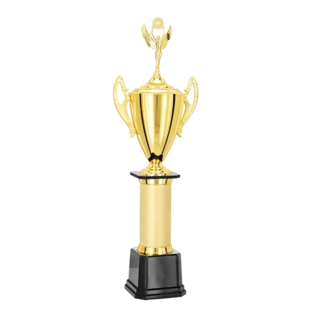 Imagem de TROFÉU MÉDIO TAÇA EM POLÍMERO METALIZADO - 89 CM - 300552-DOT