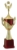 Imagem de TROFÉU MÉDIO TAÇA EM POLÍMERO METALIZADO - 64 CM - 401501-VMFA