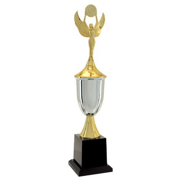 Imagem de TROFÉU MÉDIO EM POLÍMERO METALIZADO - 53 CM - 401601-PD