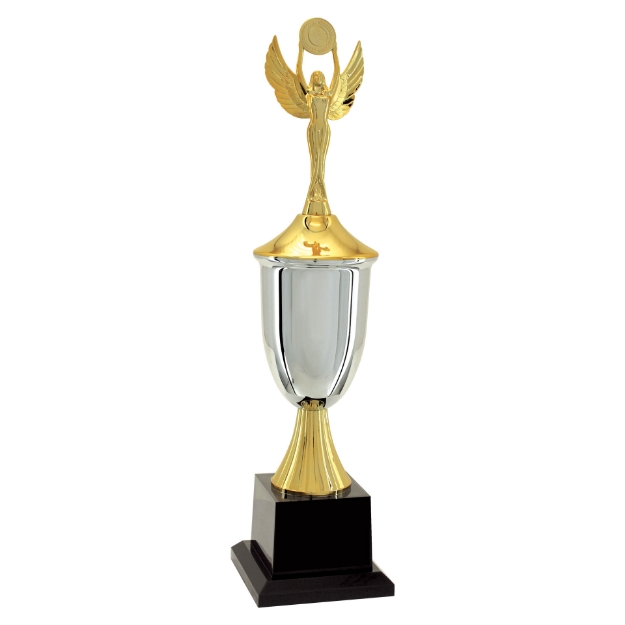 Imagem de TROFÉU MÉDIO EM POLÍMERO METALIZADO - 47 CM - 401602-PD