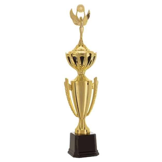 Imagem de TROFÉU MÉDIO TAÇA EM POLÍMERO METALIZADO - 72 CM - 401821-PT