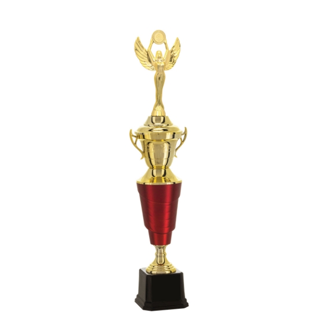 Imagem de TROFÉU MÉDIO TAÇA EM POLÍMERO METALIZADO - 42 CM - 401865-VMFA