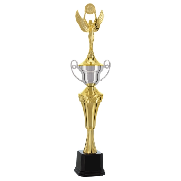 Imagem de TROFÉU MÉDIO TAÇA EM POLÍMERO METALIZADO - 62 CM - 401881-PD