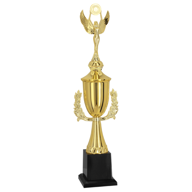 Imagem de TROFÉU MÉDIO EM POLÍMERO METALIZADO - 57 CM - 402381-DO