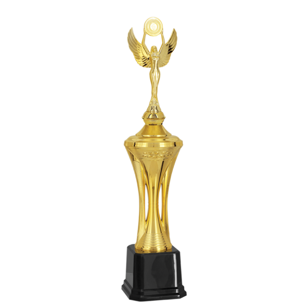 Imagem de TROFÉU MÉDIO EM POLÍMERO METALIZADO - 58 CM - 402392-DO