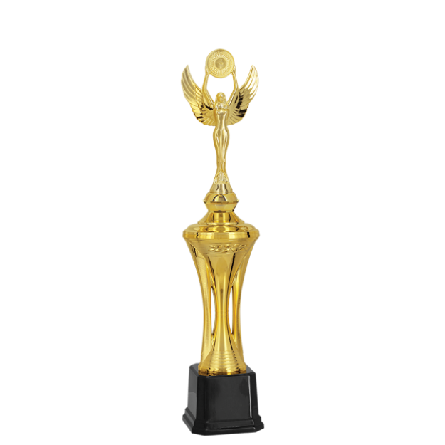 Imagem de TROFÉU MÉDIO EM POLÍMERO METALIZADO - 52 CM - 402393-DO