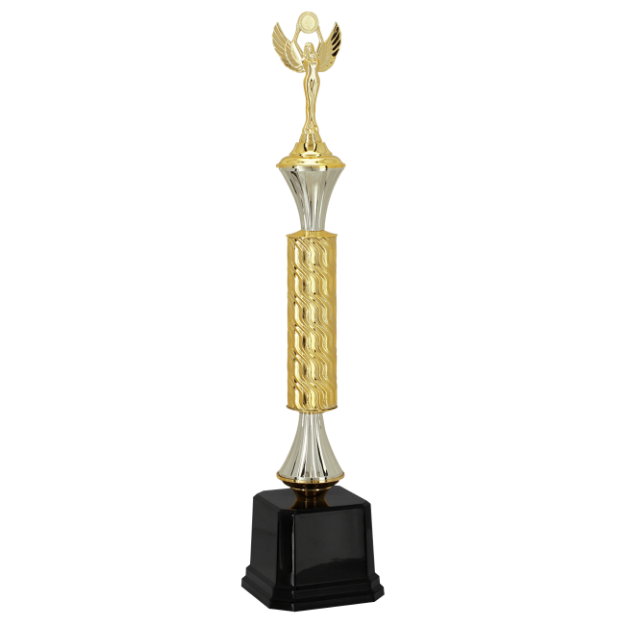 Imagem de TROFÉU MÉDIO EM POLÍMERO METALIZADO - 64 CM - 402441-PD