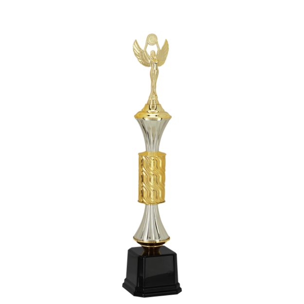 Imagem de TROFÉU MÉDIO EM POLÍMERO METALIZADO - 50 CM - 402443-PD