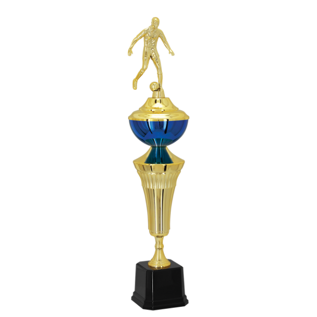 Imagem de TROFÉU MÉDIO EM POLÍMERO METALIZADO - 58 CM - 402482-AZE