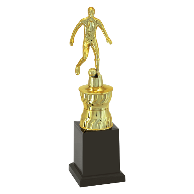 Imagem de TROFÉU PEQUENO EM POLÍMERO METALIZADO - 28 CM - 500471-DO