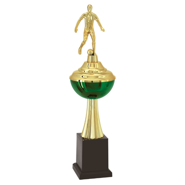 Imagem de TROFÉU PEQUENO EM POLÍMERO METALIZADO - 38 CM - 500761-VR