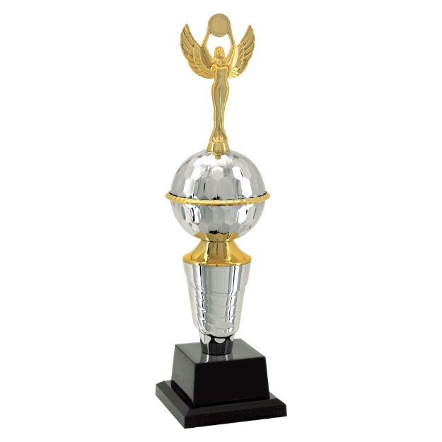 Imagem de TROFÉU PEQUENO EM POLÍMERO METALIZADO - 44 CM - 501383-PD