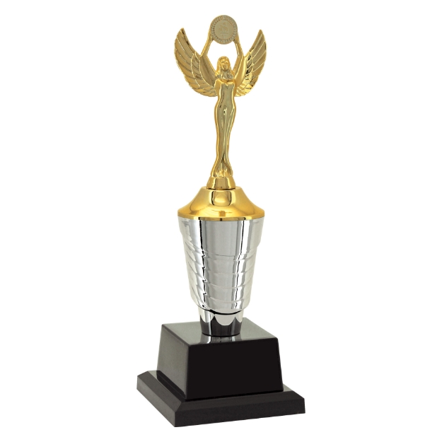 Imagem de TROFÉU PEQUENO EM POLÍMERO METALIZADO - 40 CM - 501391-PD