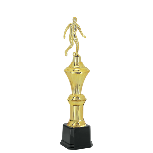Imagem de TROFÉU PEQUENO EM POLÍMERO METALIZADO - 37 CM - 502173-DO