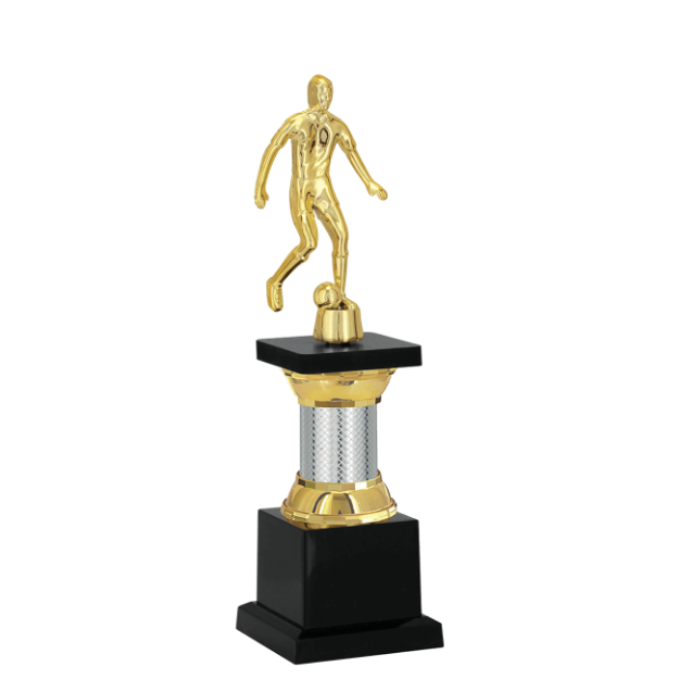 Imagem de TROFÉU PEQUENO EM POLÍMERO METALIZADO - 27 CM - 502203-PD