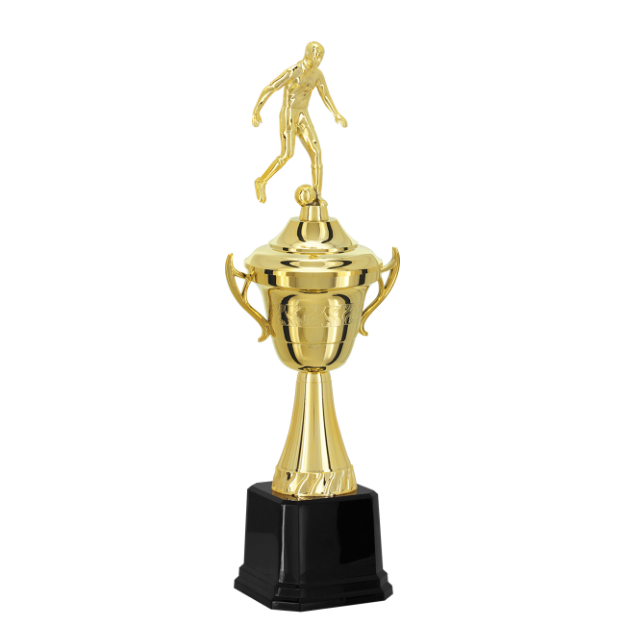 Imagem de TROFÉU TAÇA PEQUENO EM POLÍMERO METALIZADO - 49 CM - 502212-DO