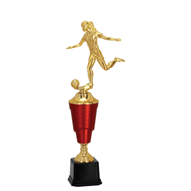Imagem de TROFÉU PEQUENO EM POLÍMERO METALIZADO - 38 CM - 502253-VMFA