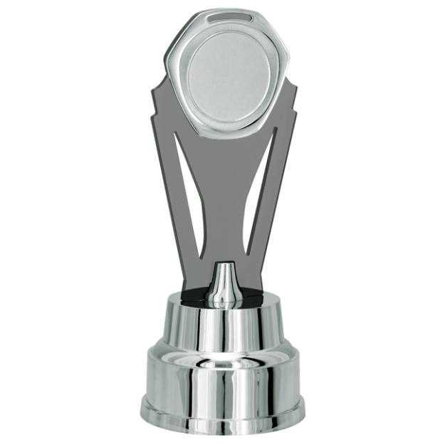 Imagem de TROFÉU COM PLACA DE ACRÍLICO E RAMO METÁLICO PARA PERSONALIZAÇÃO NA COR PRATA - 502270-PR