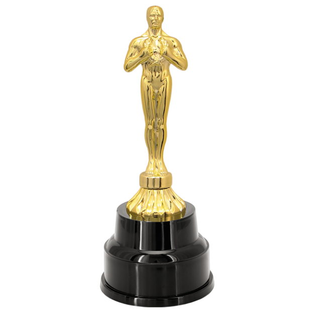 Imagem de TROFÉU HOMENAGEM OSCAR - 23 CM - 600030-DO
