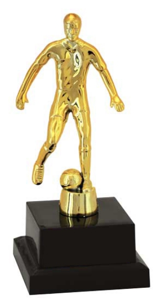 Imagem de TROFÉU PARA PARTICIPAÇÃO FUTEBOL - 18 CM - 600060-DO