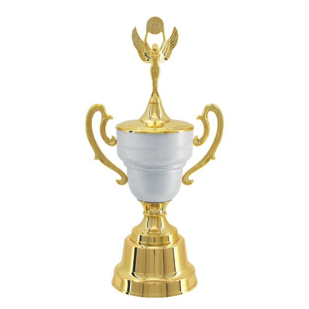 Imagem de TAÇA DE TAMANHO MÉDIO EM POLÍMERO METALIZADO - 700292-PRT