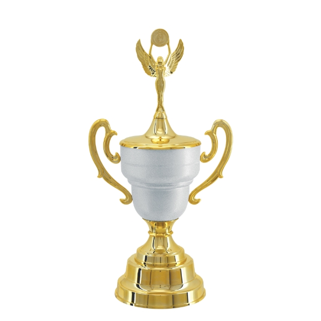 Imagem de TAÇA DE TAMANHO MÉDIO EM POLÍMERO METALIZADO - 700293-PRT