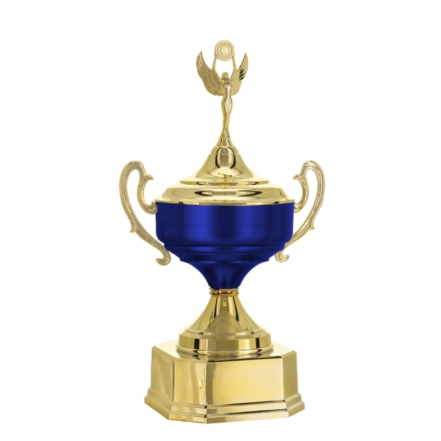 Imagem de TAÇA DE TAMANHO GRANDE EM POLÍMERO METALIZADO - 700583-AZFA