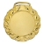 Imagem de MEDALHA GRANDE PERSONALIZÁVEL METALIZADA NA COR DOURADA - 75004-AZ-D