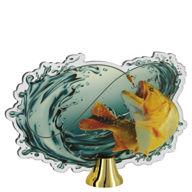 Imagem de FIGURA ACRILICO PEIXE / PESCARIA FAC-034  - 10,50 CM