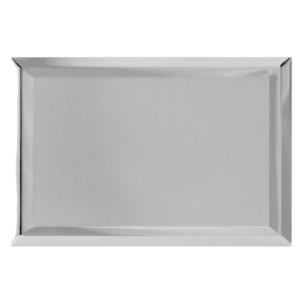 Imagem de PLACA DE HOMENAGEM DE ALUMÍNIO NA COR PRATA COM BORDAS EM ALTO RELEVO - 18X13 CM - PL-PR-9318
