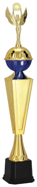 Imagem de TROFÉU MÉDIO EM POLÍMERO METALIZADO - 65 CM - 402503-AZRF
