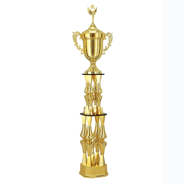 Imagem de TROFÉU GRANDE EM POLÍMERO METALIZADO - 100391-DO