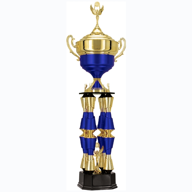 Imagem de TROFÉU GRANDE EM POLIMERO METALIZADO - 200440-AZFA