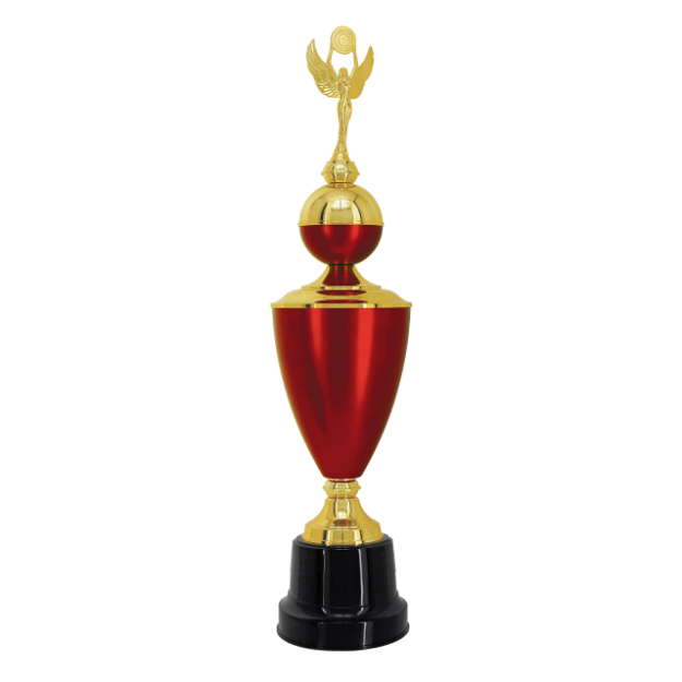 Imagem de TROFÉU MÉDIO TAÇA EM POLÍMERO METALIZADO - 87 CM - 301021-VMFA