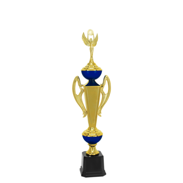 Imagem de TROFÉU MÉDIO EM POLÍMERO METALIZADO - 70 CM - 402553-AZFA