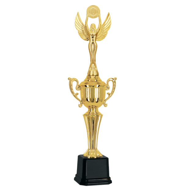 Imagem de TROFÉU PEQUENO EM POLÍMERO METALIZADO - 43 CM - 503061-DO