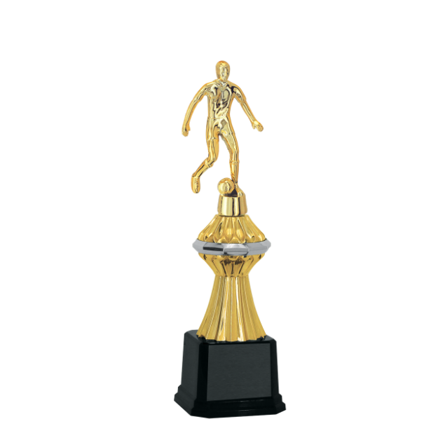 Imagem de TROFÉU PEQUENO EM POLÍMERO METALIZADO - 26 CM - 503073-PD