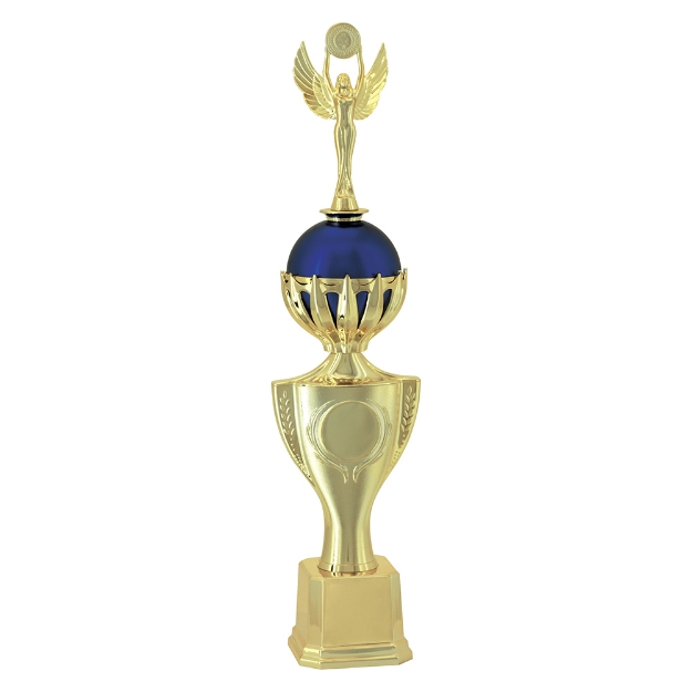 Imagem de TROFÉU MÉDIO EM POLÍMERO METALIZADO - 66 CM - 401313-AZFA
