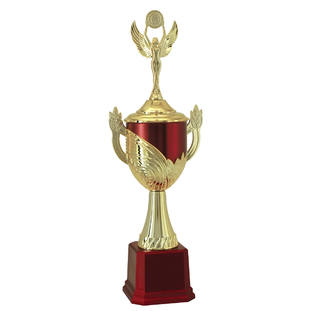 Imagem de TROFÉU MÉDIO TAÇA EM POLÍMERO METALIZADO - 64 CM - 401501-VMFA