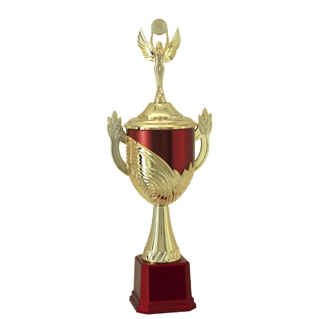 Imagem de TROFÉU MÉDIO TAÇA EM POLÍMERO METALIZADO - 57 CM - 401502-VMFA