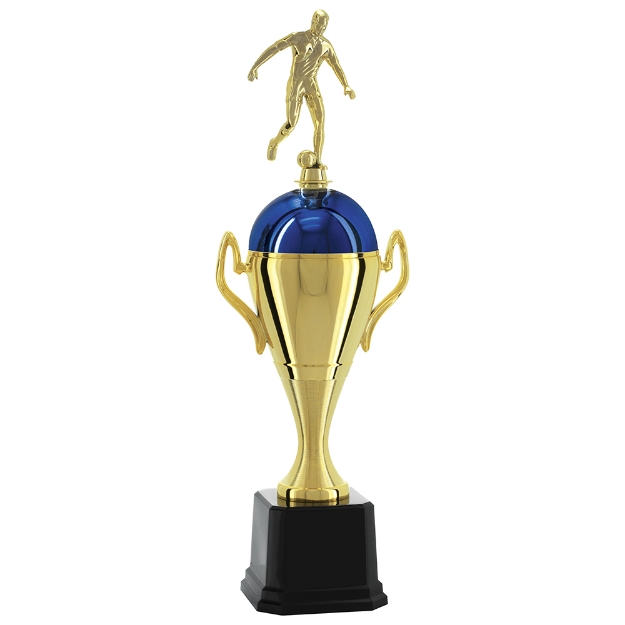 Imagem de TROFÉU MÉDIO TAÇA EM POLÍMERO METALIZADO - 64 CM - 401661-AZE