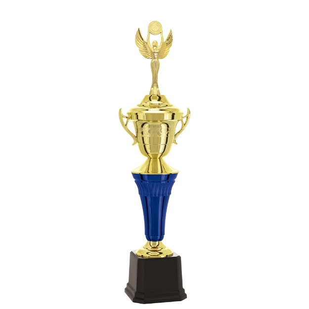 Imagem de TROFÉU MÉDIO TAÇA EM POLÍMERO METALIZADO - 60 CM - 401852-AZE