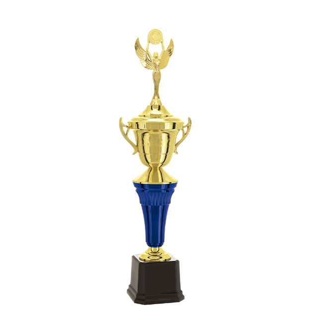 Imagem de TROFÉU MÉDIO TAÇA EM POLÍMERO METALIZADO - 51 CM - 401853-AZE