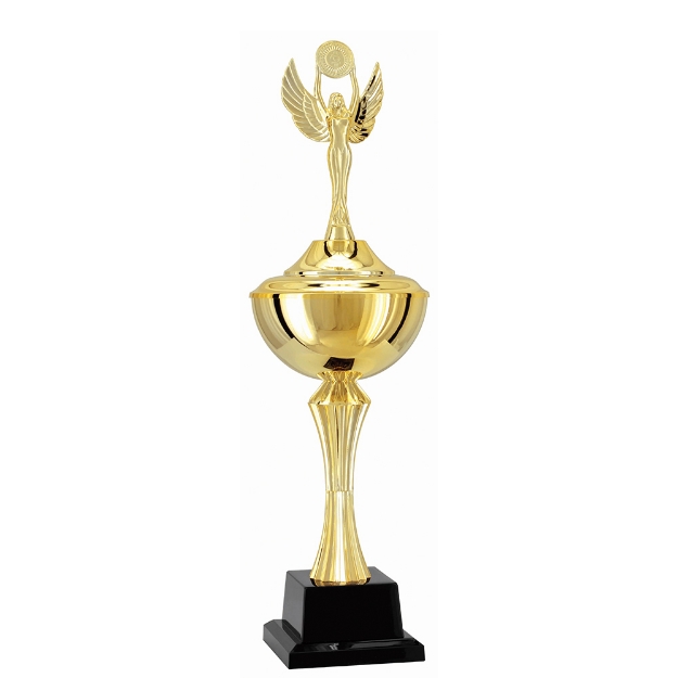 Imagem de TROFÉU MÉDIO TAÇA EM POLÍMERO METALIZADO - 48 CM - 402302-DO