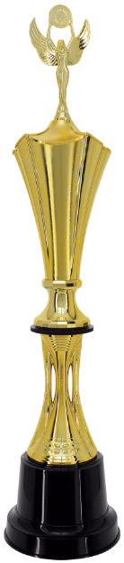 Imagem de TROFÉU MÉDIO EM POLÍMERO METALIZADO - 92 CM - 301141-DO