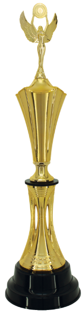 Imagem de TROFÉU MÉDIO EM POLÍMERO METALIZADO - 55 CM - 301143-DO