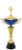 Imagem de TROFÉU MÉDIO TAÇA EM POLÍMERO METALIZADO - 87 CM - 301182-AZE