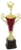Imagem de TROFÉU MÉDIO TAÇA EM POLÍMERO METALIZADO - 75 CM - 402681-VMFA