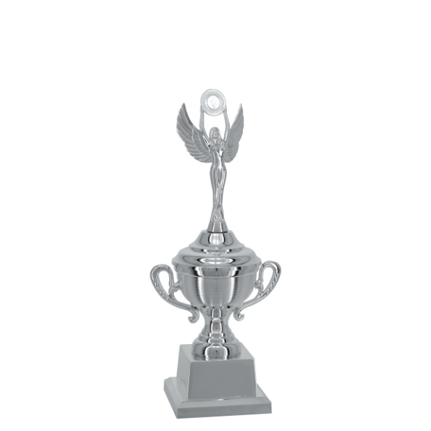 Imagem de TROFÉU TAÇA PEQUENO EM POLÍMERO METALIZADO - 36 CM - 504112-PR
